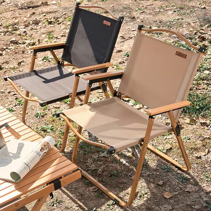 Outdoor Camping High Chair - Portable Lightweight Folding Outdoor Camping Chair