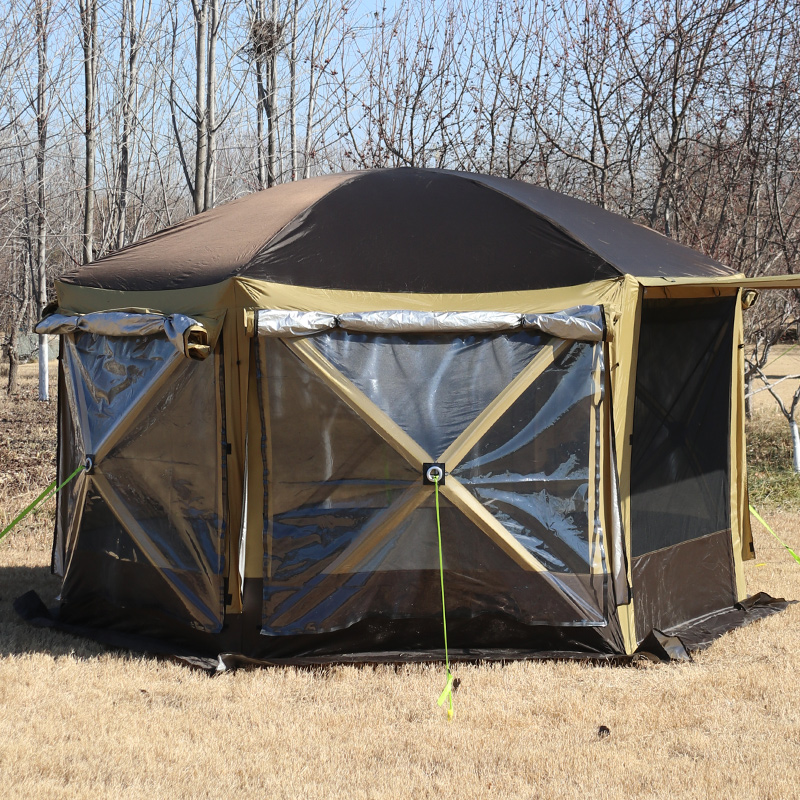 Outdoor Yurt Camping - RV Self-driving Tours, Hexagonal Tent Camps,
