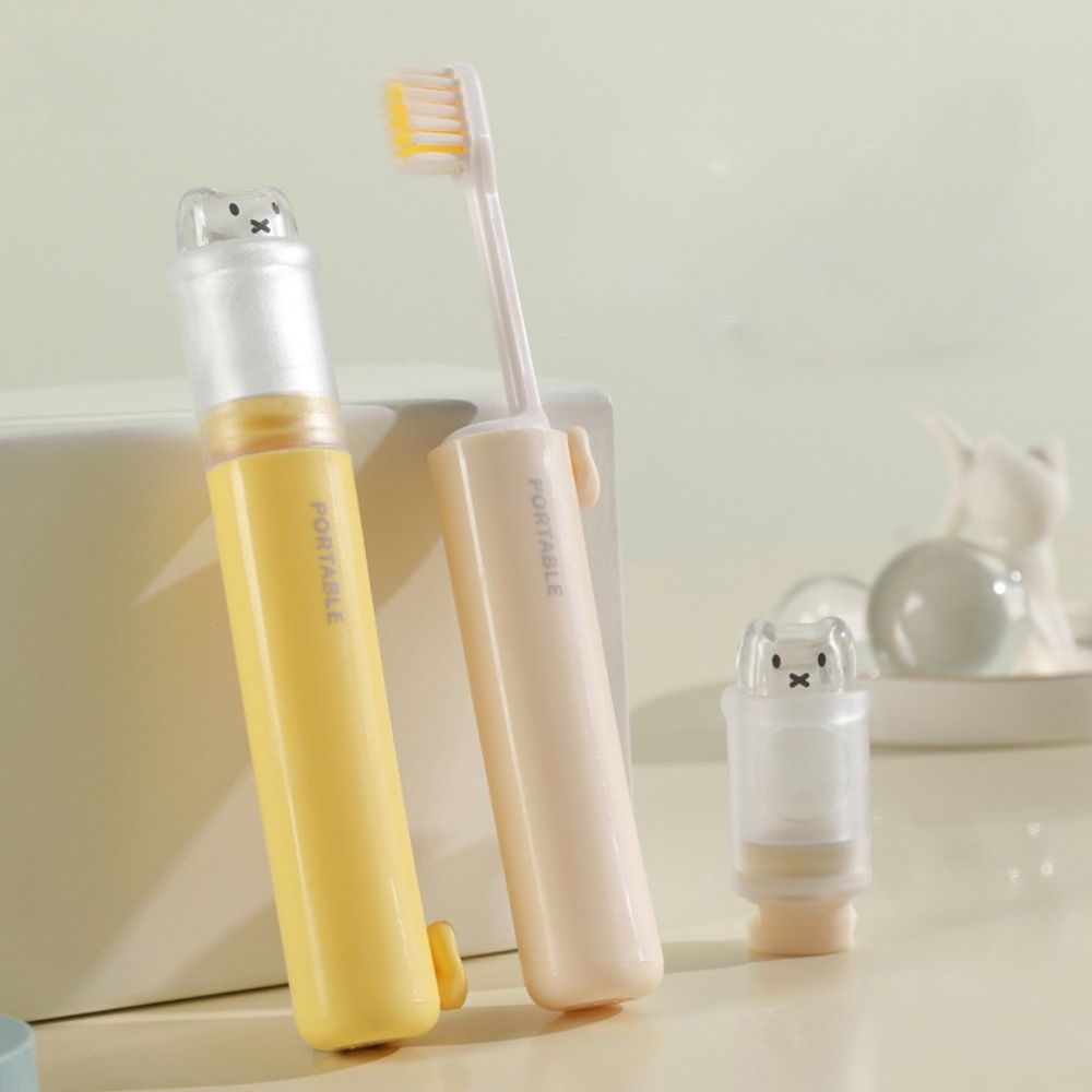 Travel Outdoor Camping Youtube - Creative 2-IN-1 Travel Toothbrush Portable Mini