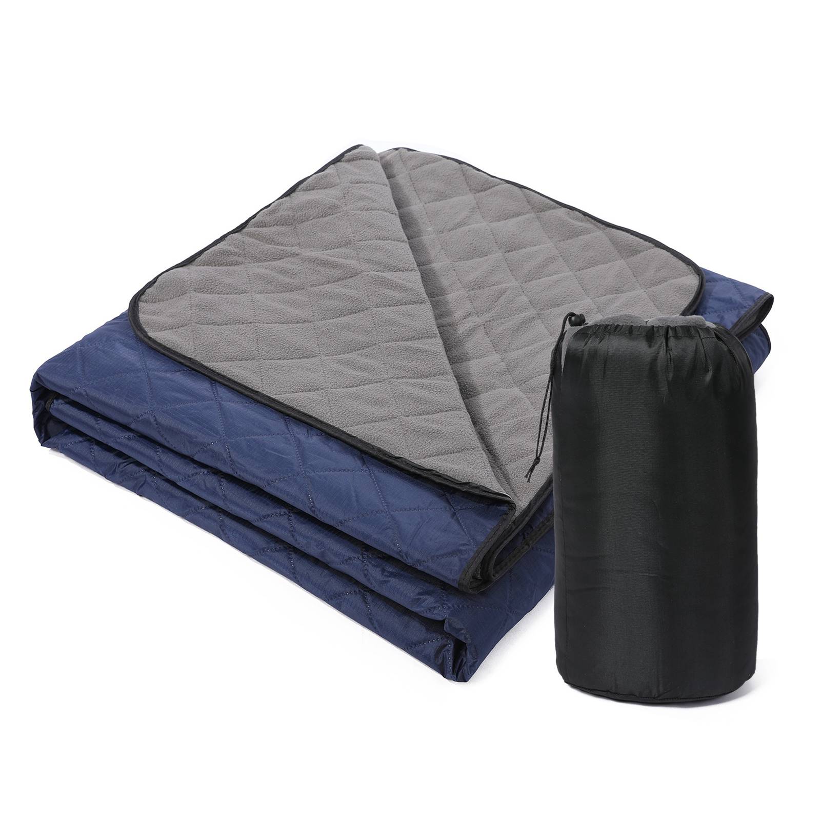 Outdoor Camping Blanket - Camping Blanket Water-resistant Quilted Fleece Stadium