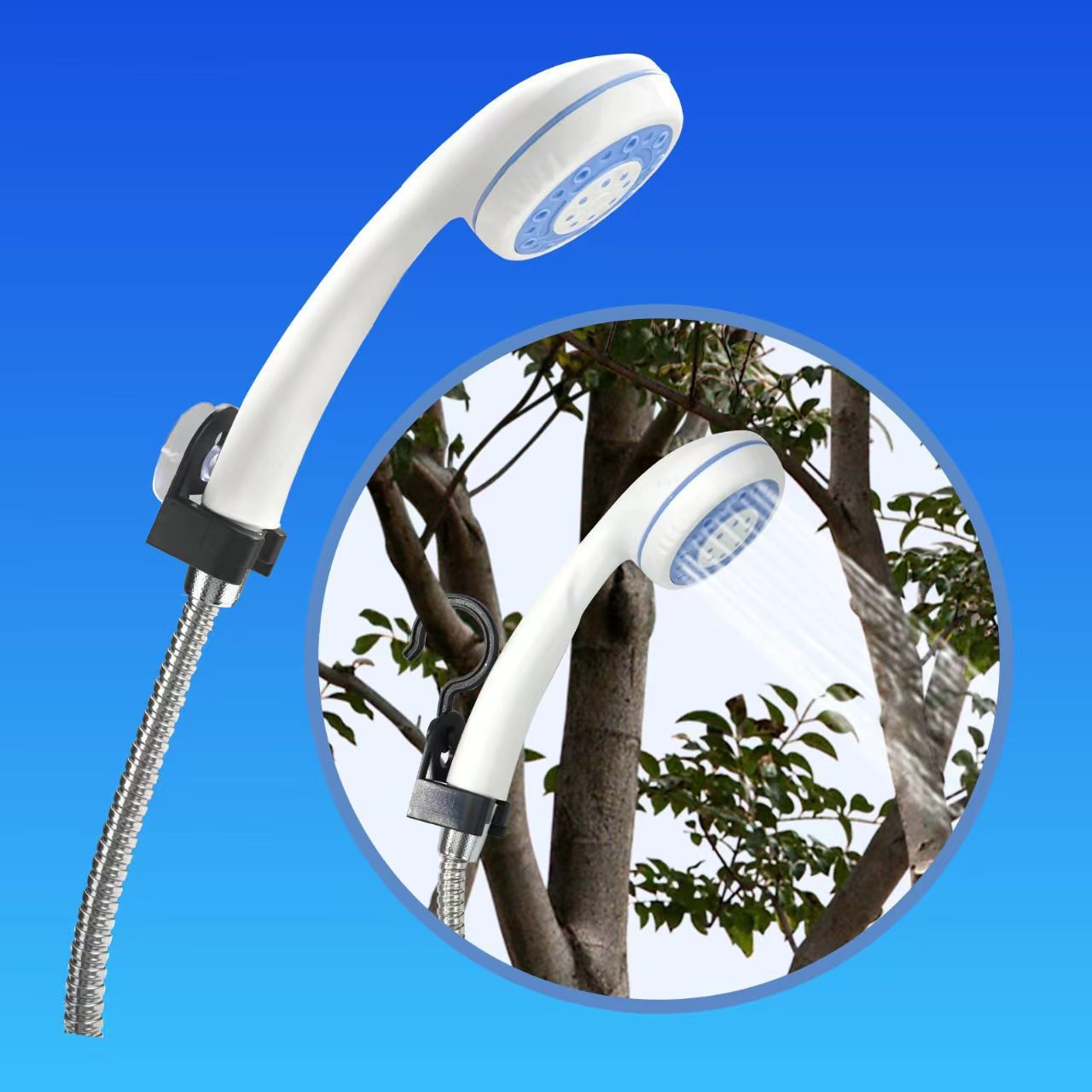 Outdoor Camping Carpet - USB Rechargeable Portable Electric Shower Pump