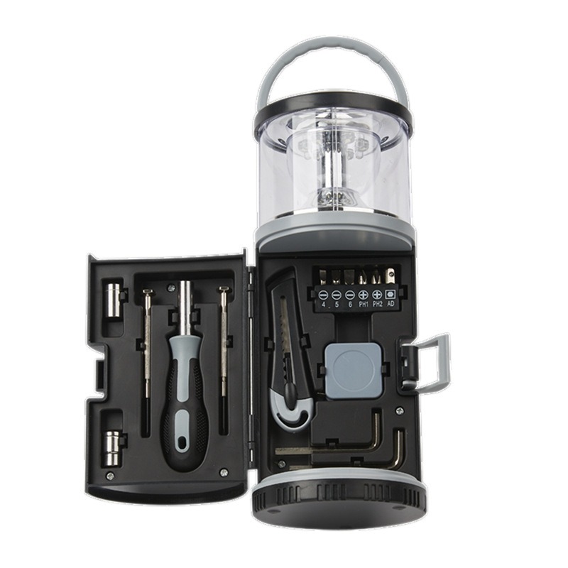 Outdoor Y Camping - Camping Lantern with Hand Tool Set