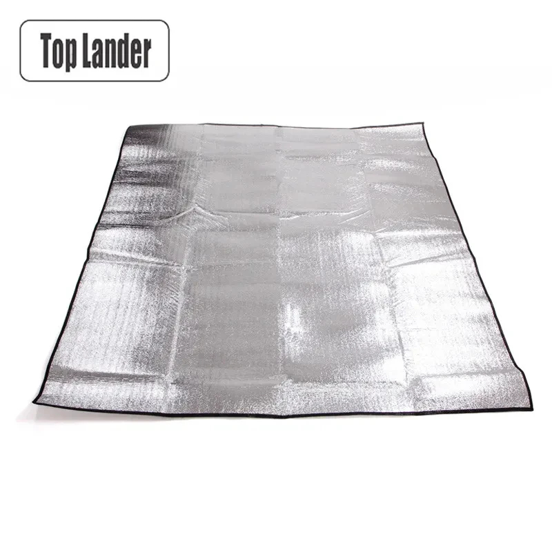 Outdoor Camping Rug - Camping Mat Foam Foil Blanket Aluminum