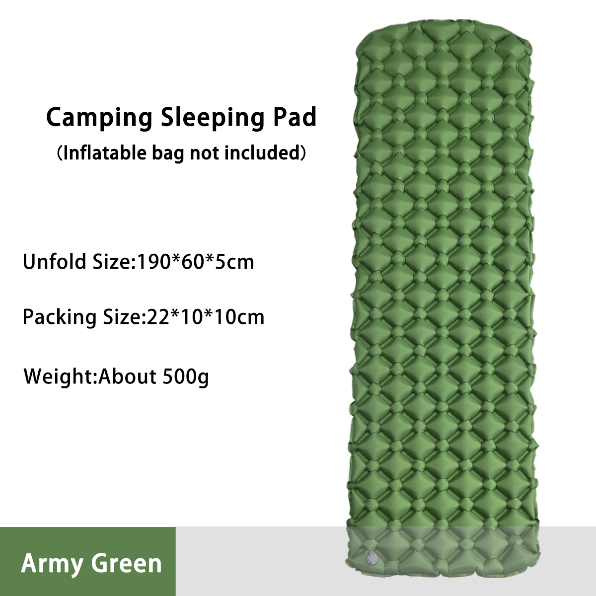 Outdoor Camping Blanket - Camping Inflatable Mattress in Tent Folding