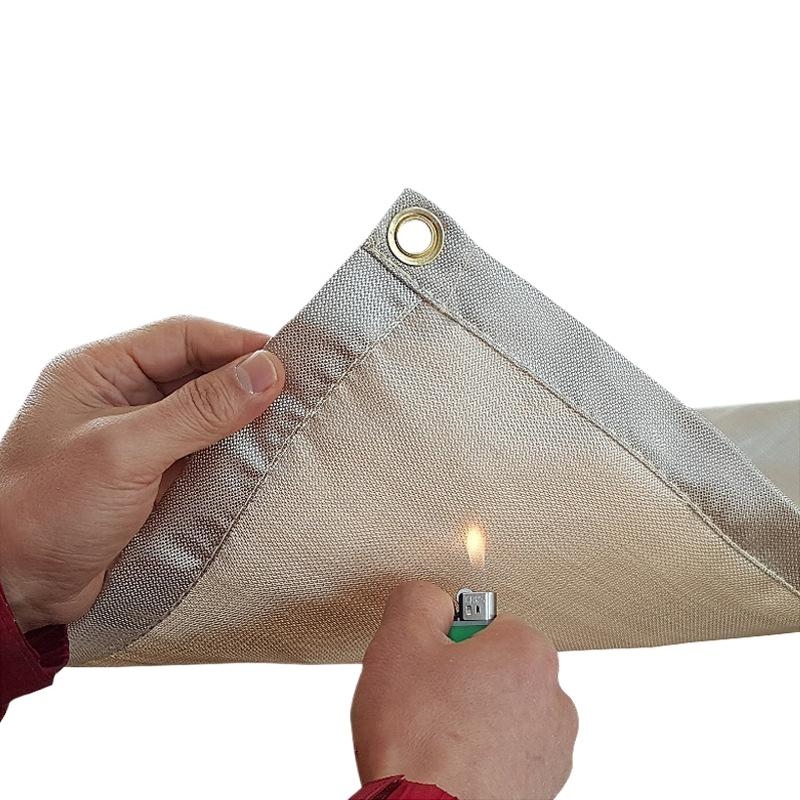 BBQ Grill Mat Fireproof Insula - Outdoor Camping Blanket ulasan dan harga