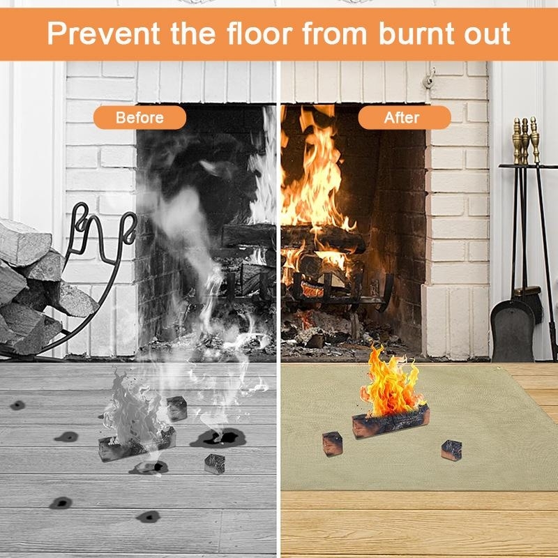 Camping Fireproof Mat Heat Res - Outdoor Camping Blanket ulasan dan harga