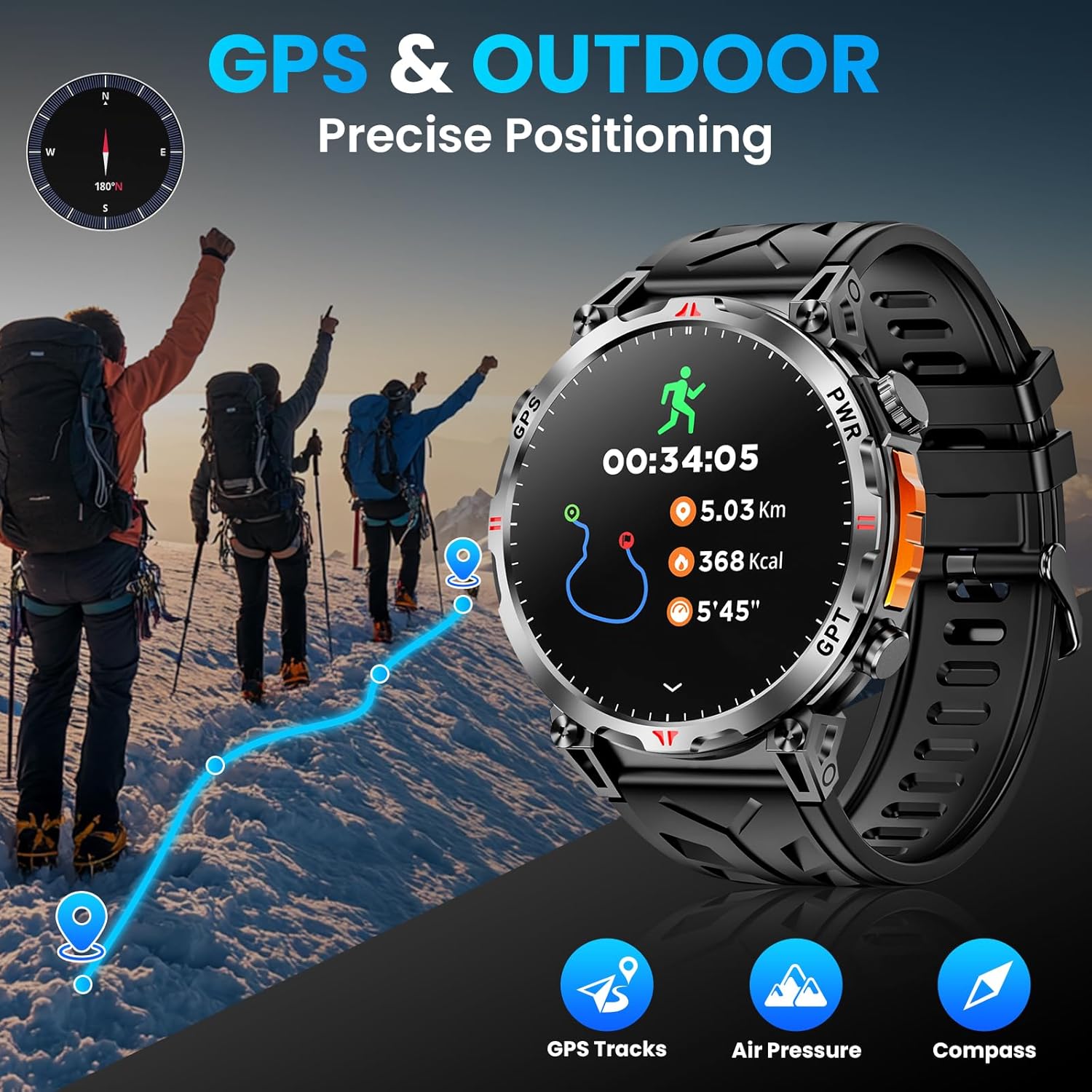 2026 New Military GPS Tactics  - Outdoor Camping Japan ulasan dan harga