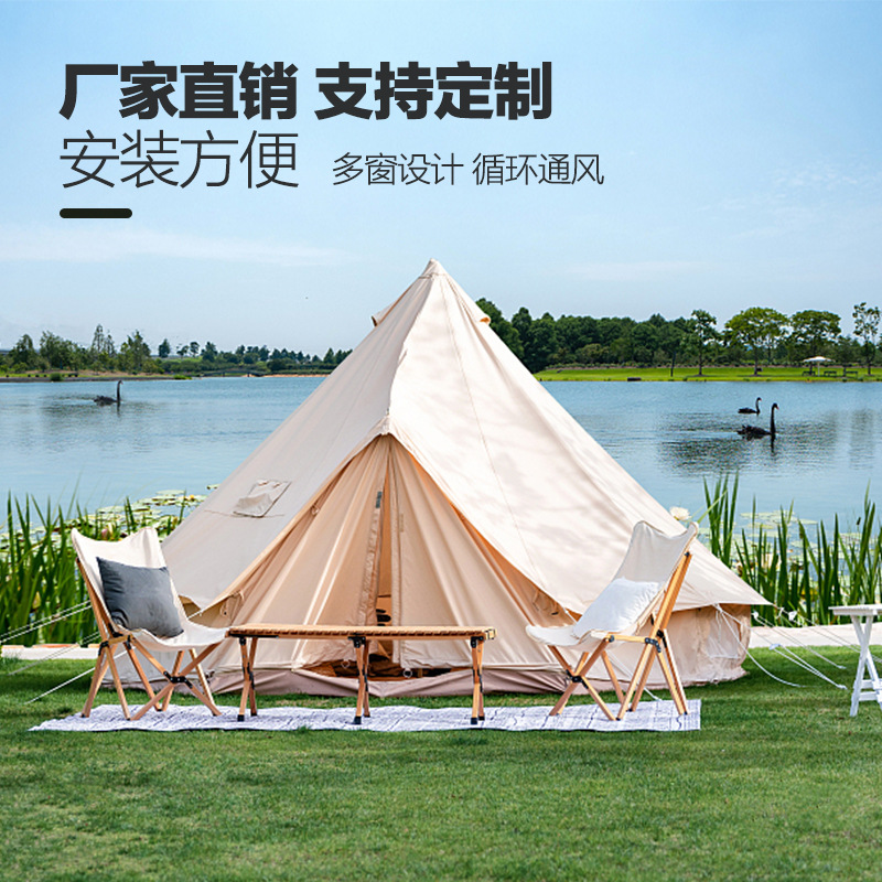Outdoor Indian yurt tent camp  - Outdoor Yurt Camping ulasan dan harga