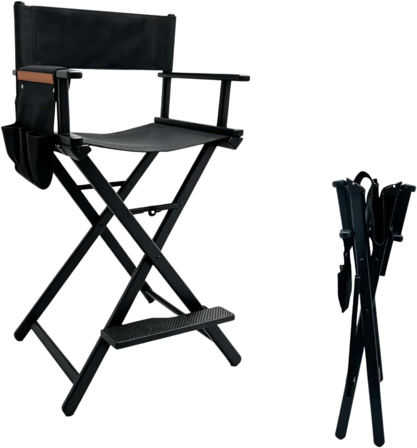 Tall Director Chair Portable A - Outdoor Camping High Chair ulasan dan harga
