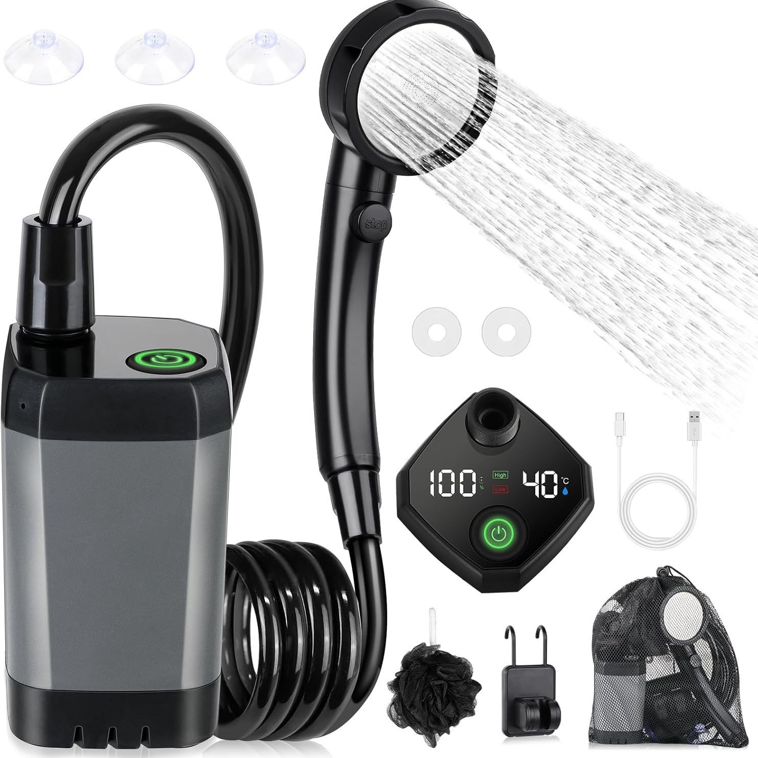 Portable Self-Priming Electric - Outdoor Camping Carpet ulasan dan harga