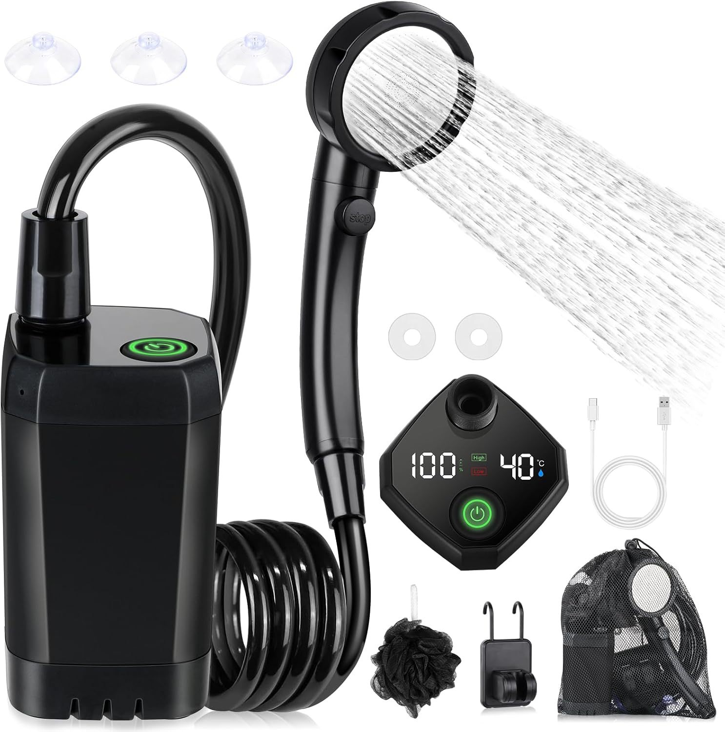 Portable Self-Priming Electric - Outdoor Camping Carpet ulasan dan harga