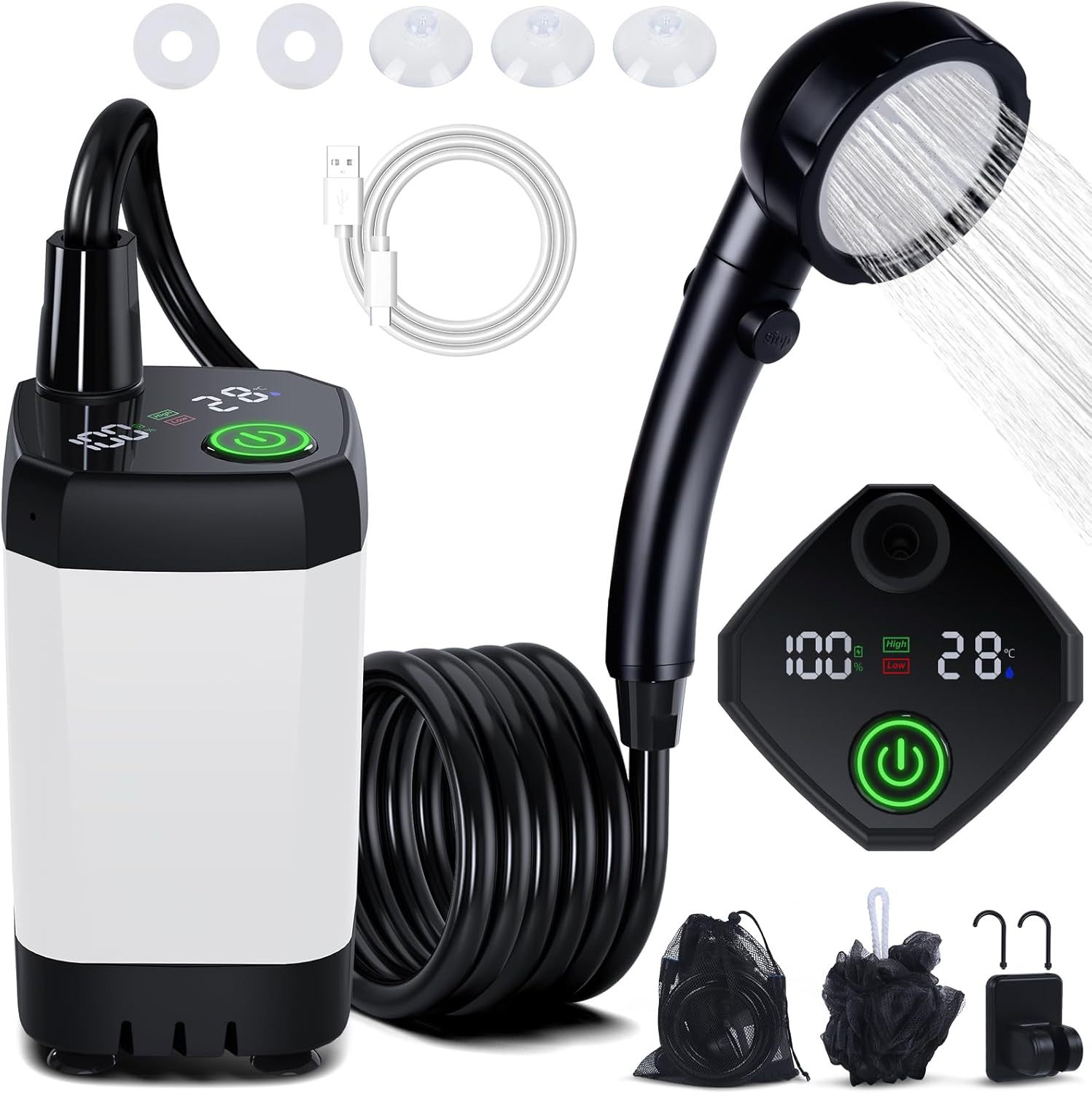 Portable Self-Priming Electric - Outdoor Camping Carpet ulasan dan harga