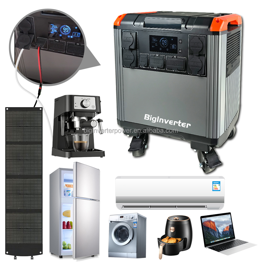 5000W Solar Generator 5000Wh L - Portable Power Station ulasan dan harga