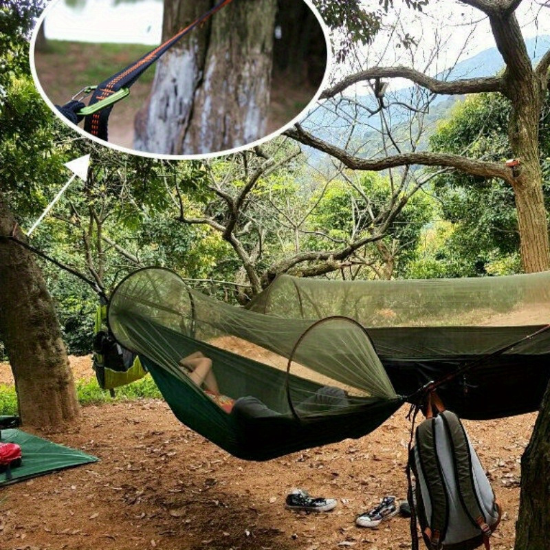 2/4 piece heavy duty climbing  - Outdoor Camping Hammock ulasan dan harga