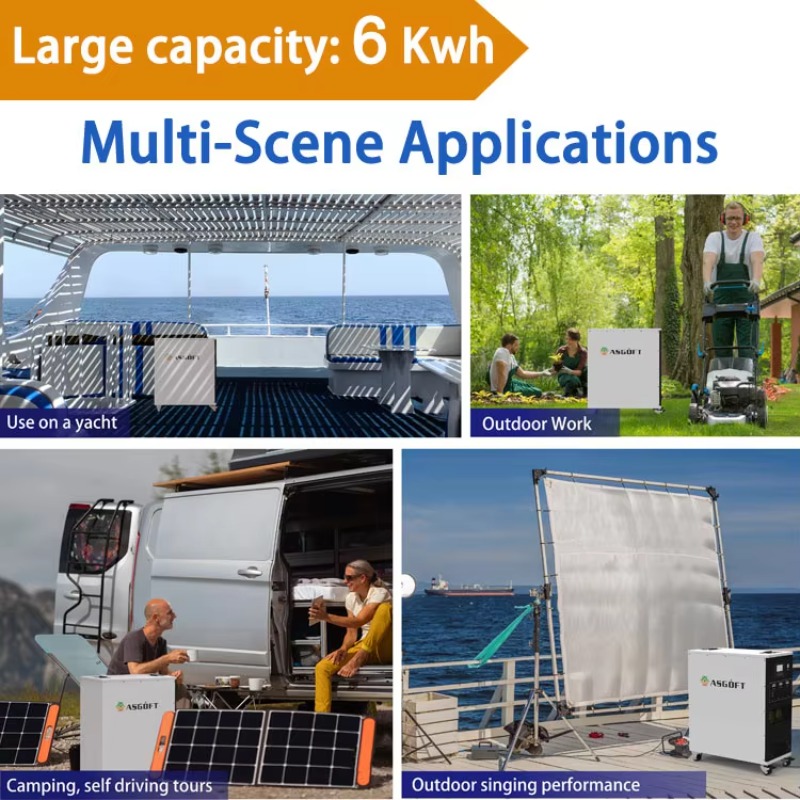 6kwh Outdoor All in One ESS Ho - Portable Power Station ulasan dan harga