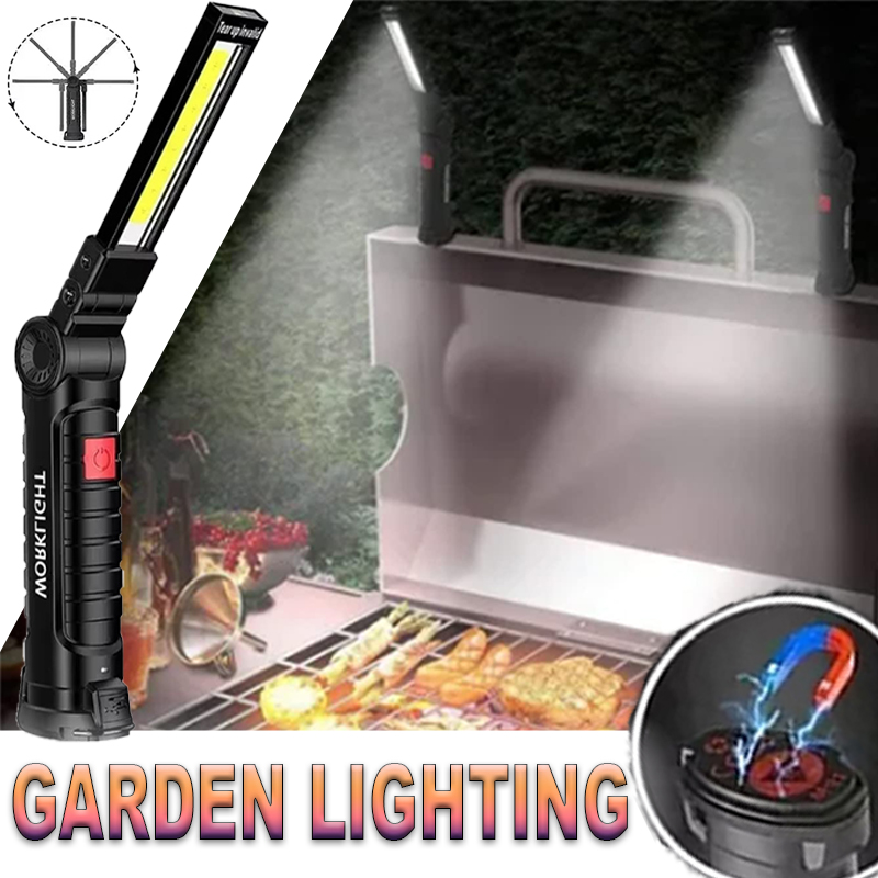 Portable LED Flashlight with M - Camping Lantern ulasan dan harga