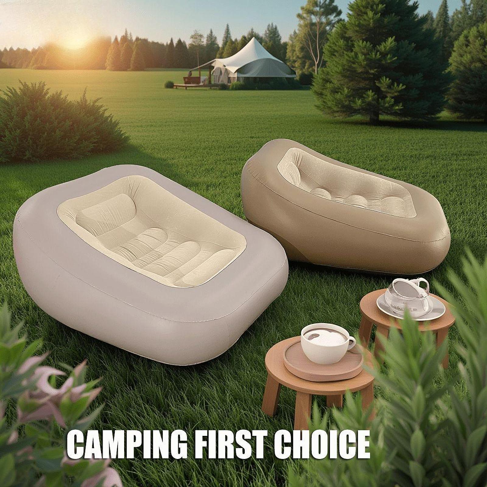 Inflatable Sofa Folding Chair  - Outdoor Camping Chairs Folding ulasan dan harga