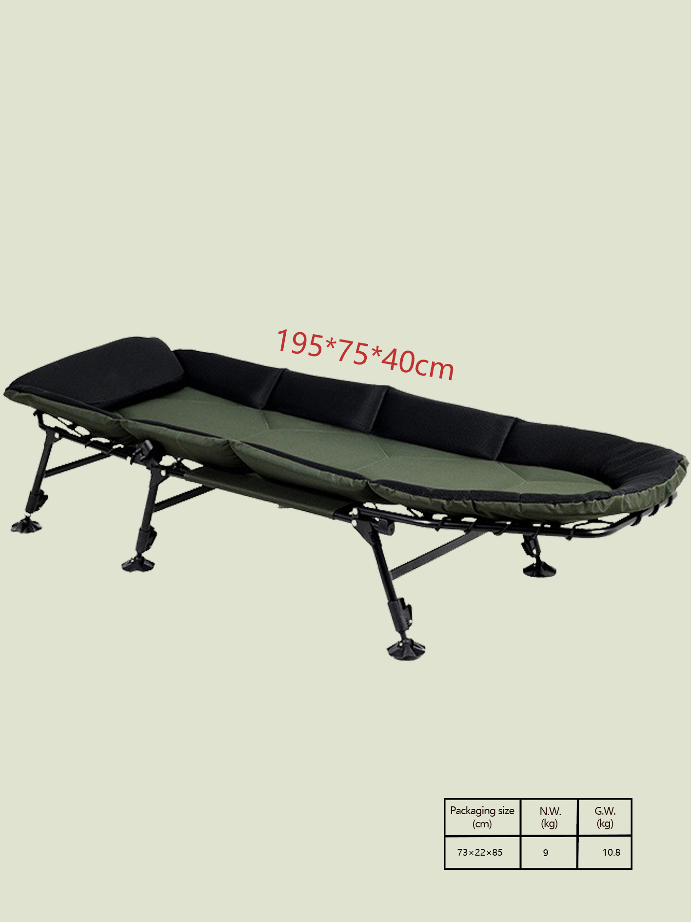 Folding Bed Widened Thickened  - Outdoor Camping Beds For Sale ulasan dan harga