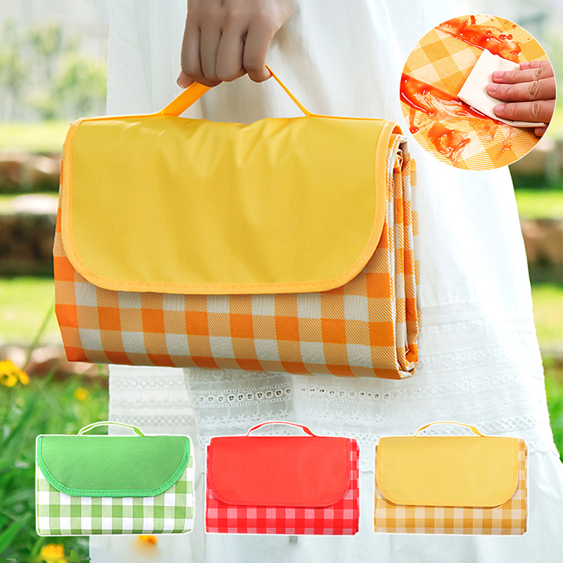 1PC Foldable Picnic Mat Portab - Outdoor Camping Blanket ulasan dan harga