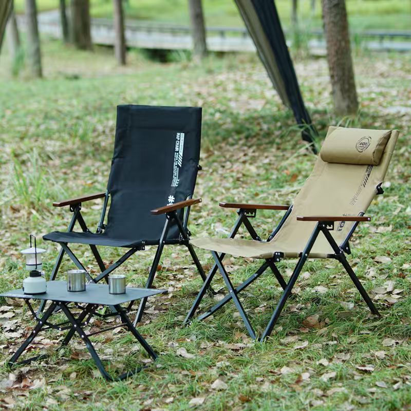 Folding High Back Beach Campin - Outdoor Camping High Chair ulasan dan harga