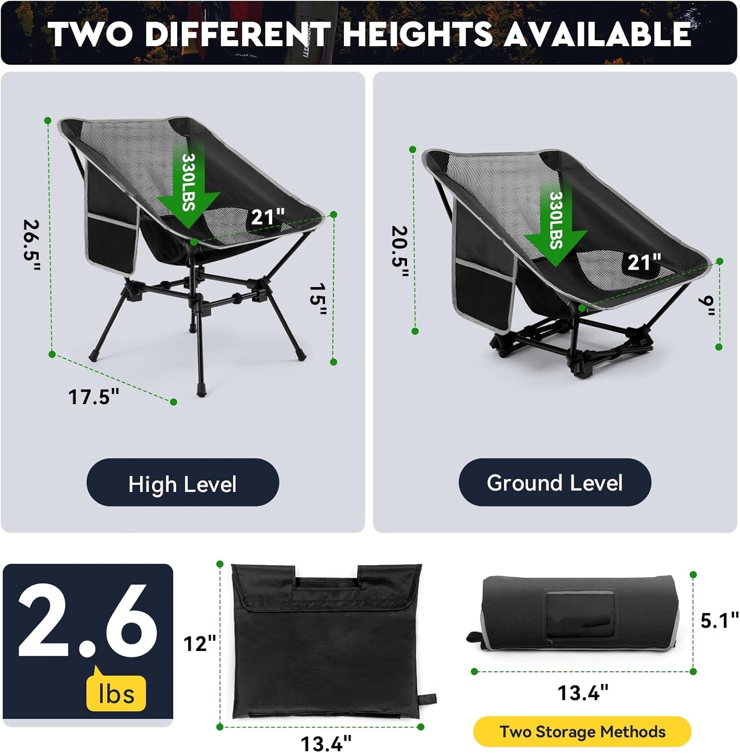 Lightweight Camping Chair,Camp - Outdoor Camping Chairs Folding ulasan dan harga