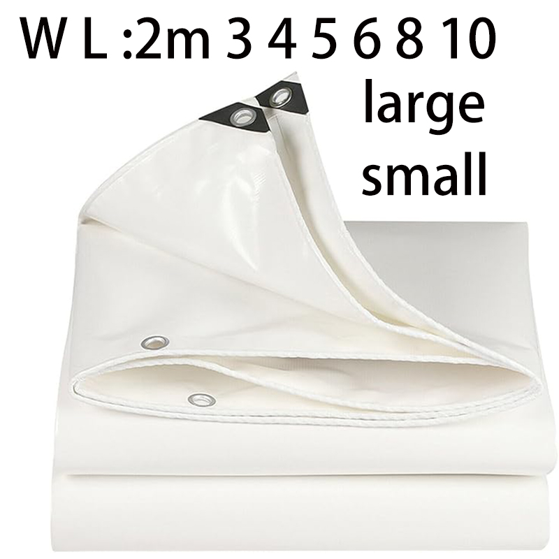 Large Custom Tarpaulin White 3 - Waterproof Tarp Shelter ulasan dan harga