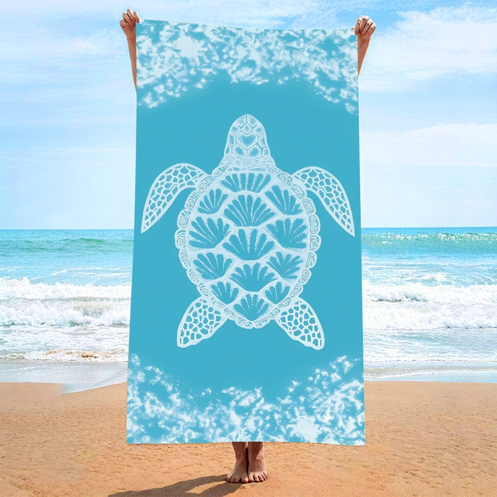 27.5x55inch Blue Ocean Jellyfi - Outdoor Camping Blanket ulasan dan harga