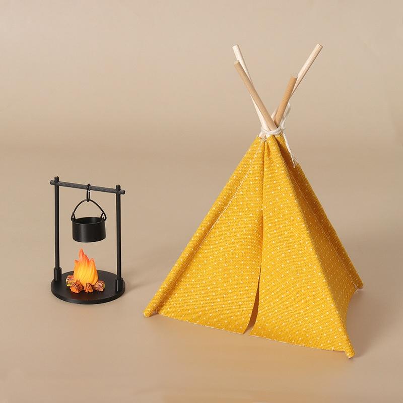 1:12 Scale Camping Tent Model  - Outdoor Y Camping ulasan dan harga
