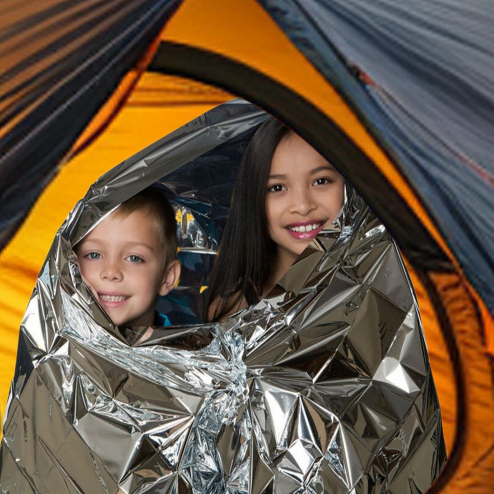 1PC Emergency Blanket Windproo - Outdoor Camping Blanket ulasan dan harga