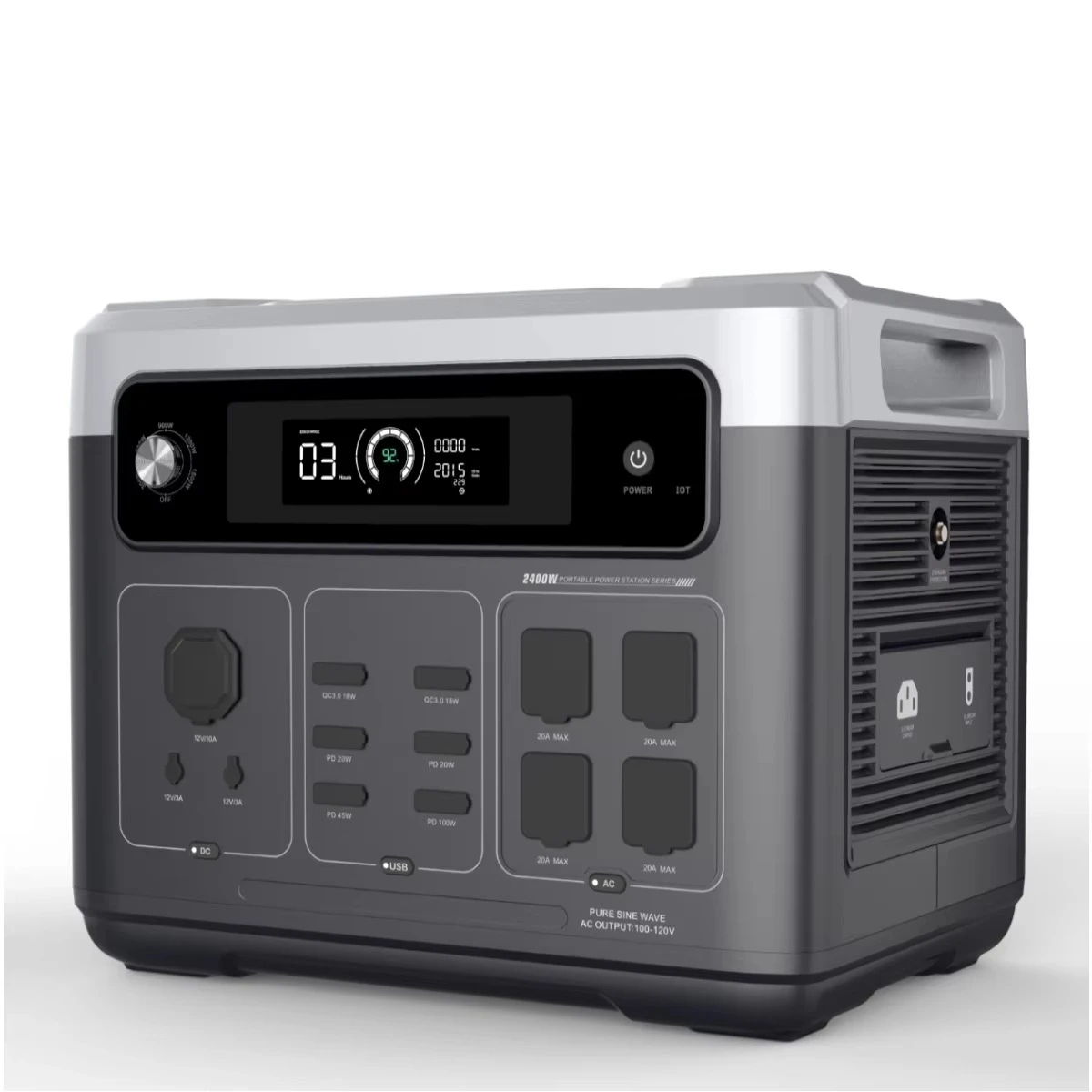 P2001 PLUS 2400W Portable Powe - Portable Power Station ulasan dan harga