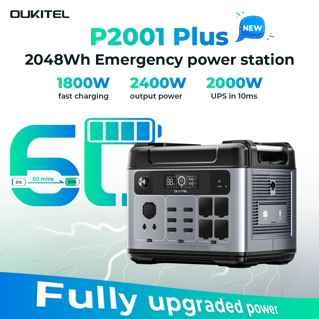 P2001 PLUS 2400W Portable Powe - Portable Power Station ulasan dan harga