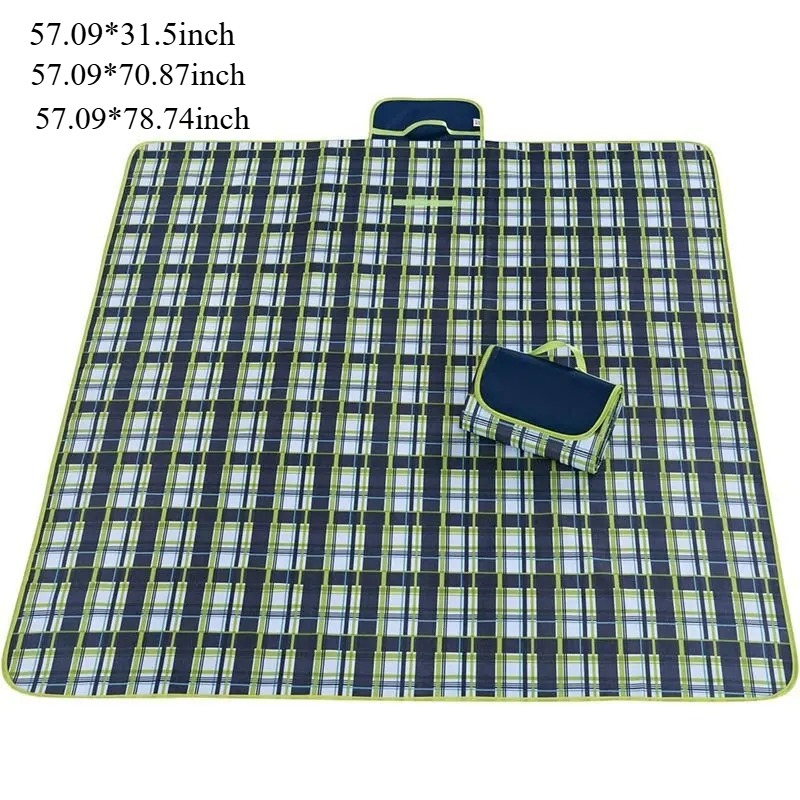 Camping Beach Mat Plaid Portab - Outdoor Camping Rug ulasan dan harga