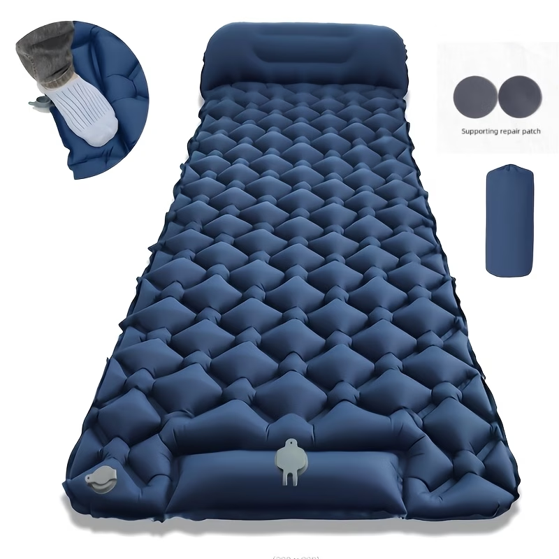 TPU Inflatable Sleeping Pad, U - Outdoor Camping Rug ulasan dan harga