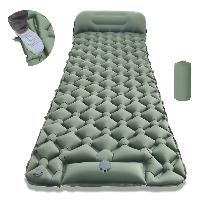 TPU Inflatable Sleeping Pad, U - Outdoor Camping Rug ulasan dan harga
