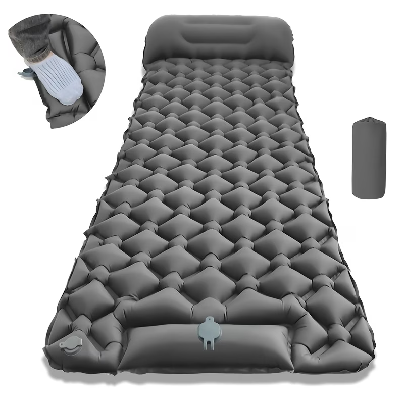 TPU Inflatable Sleeping Pad, U - Outdoor Camping Rug ulasan dan harga