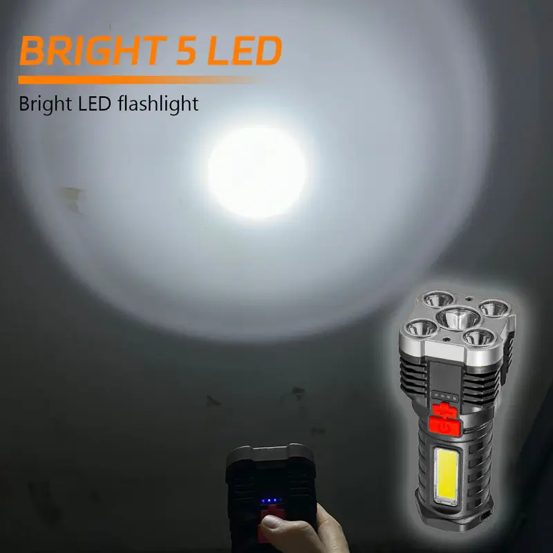 5 LED High Power Led Flashligh - Outdoor Camping Adventures ulasan dan harga