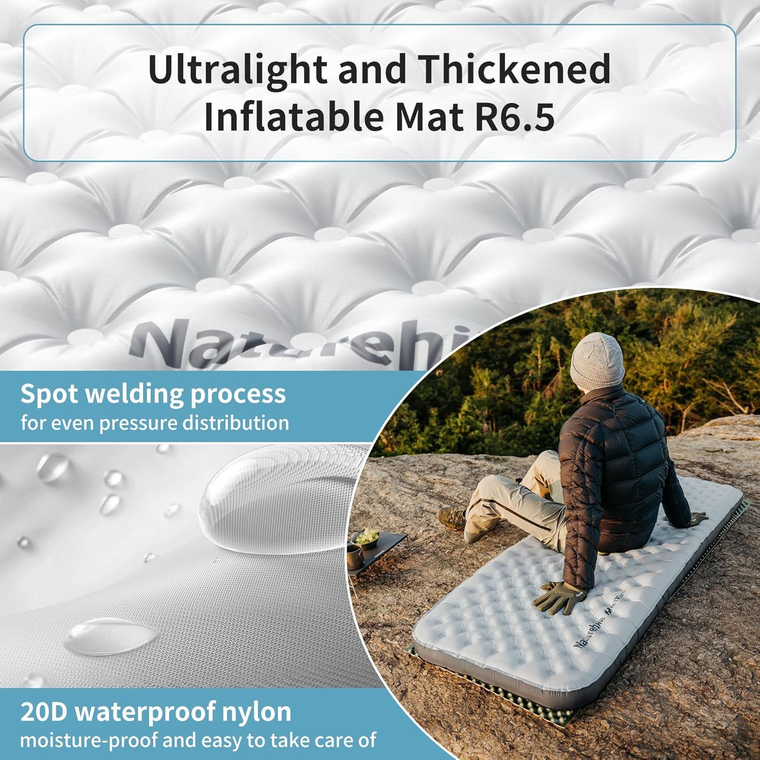 Naturehike R6.5 R8.2 R5.8 Infl - Ultralight Ground Sheet ulasan dan harga