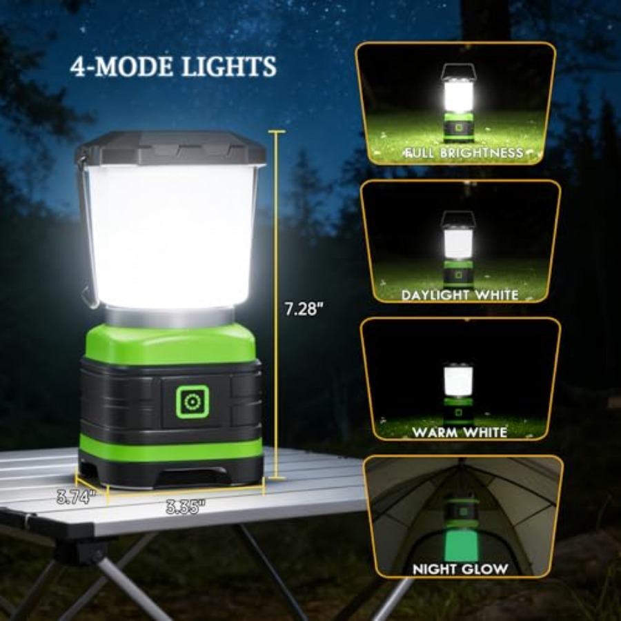 LED Camping Lantern, Battery P - Camping Lantern ulasan dan harga
