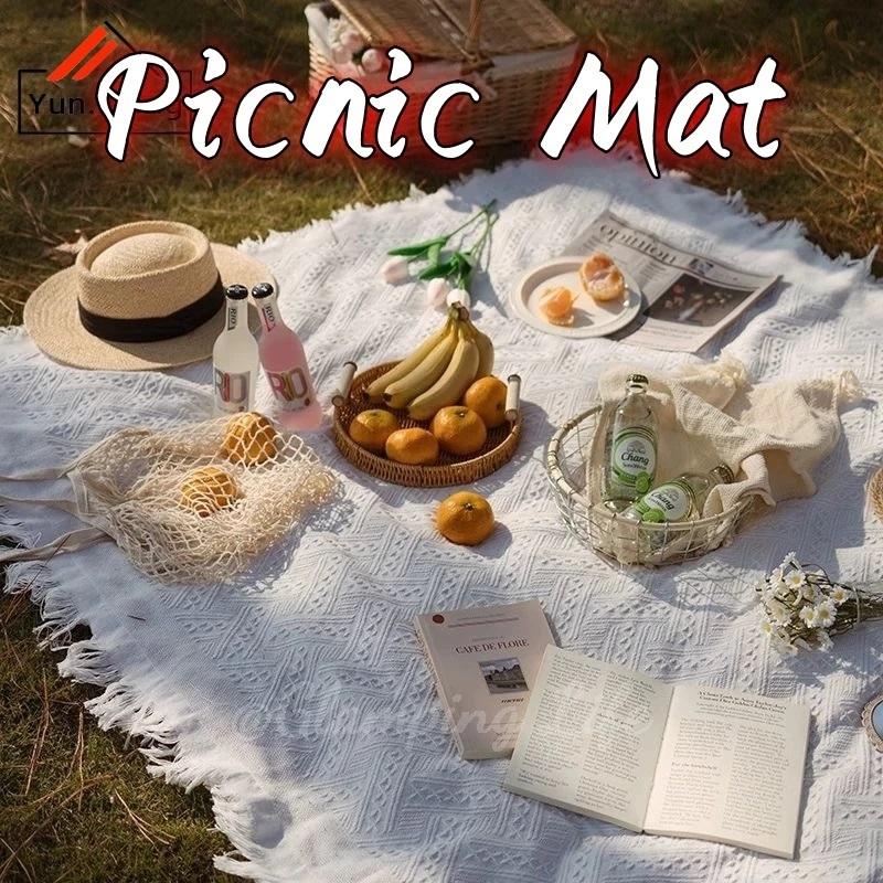 【CC】Picnic Blanket Camping Bla - Outdoor Camping Blanket ulasan dan harga