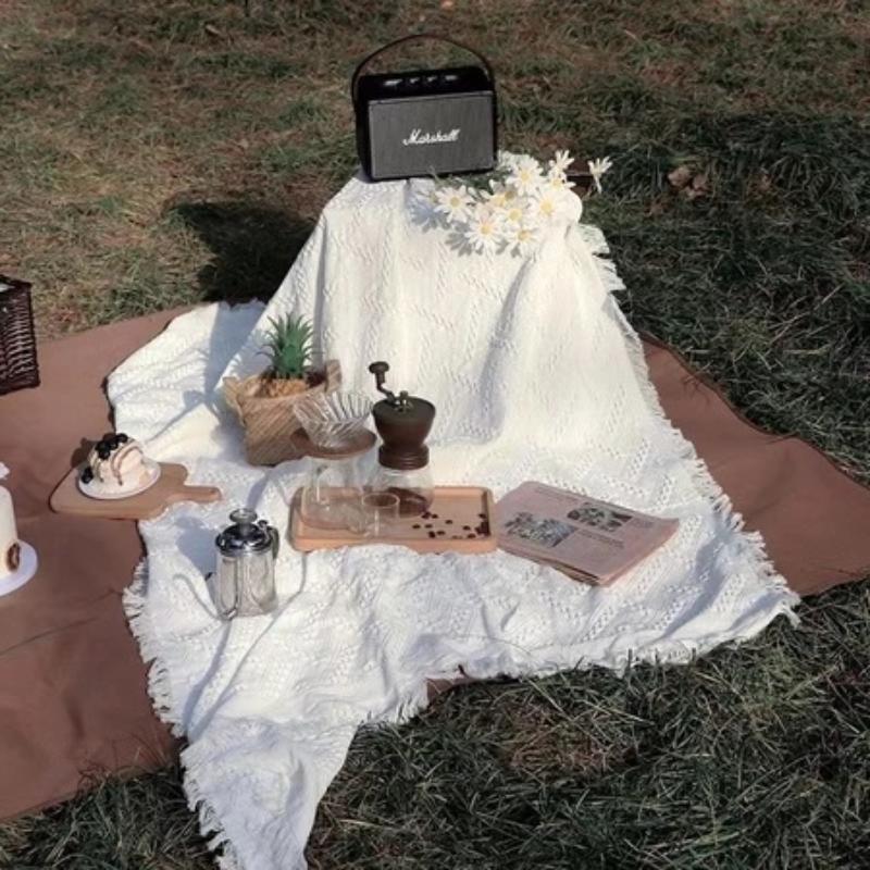 【CC】Picnic Blanket Camping Bla - Outdoor Camping Blanket ulasan dan harga