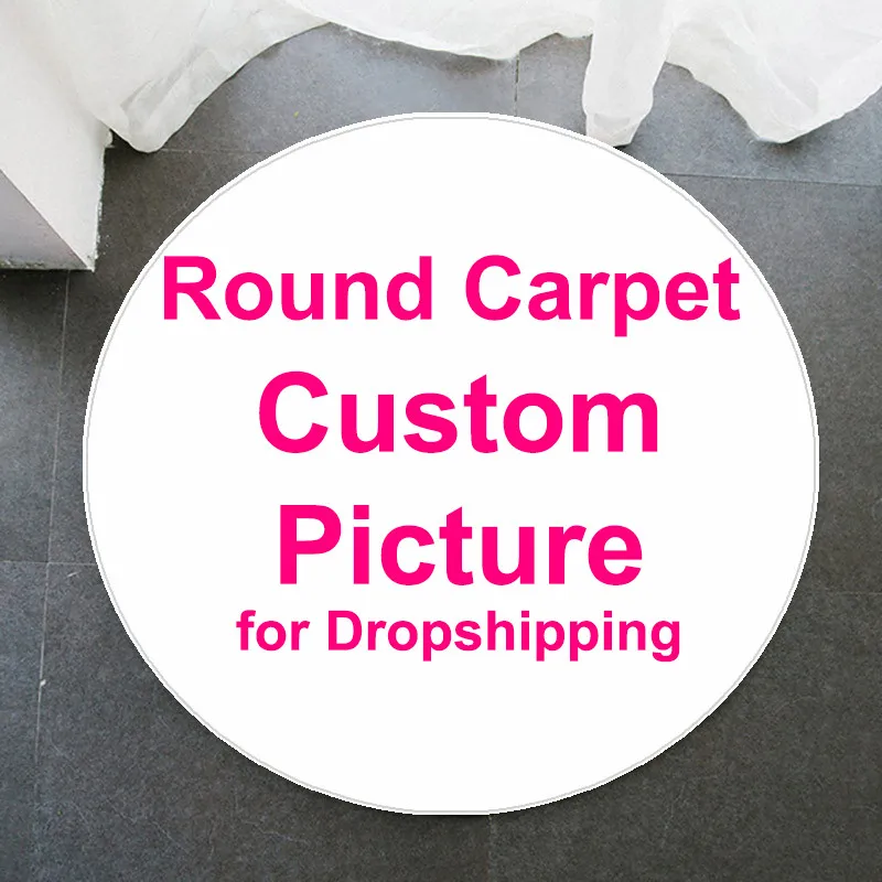 Custom circular anti-slip rug  - Camping Outdoor Or Indoor ulasan dan harga