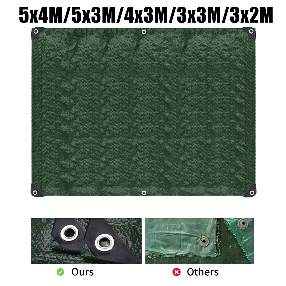 5x3m 4x3m 3x3m Large Waterproo - Waterproof Tarp Shelter ulasan dan harga
