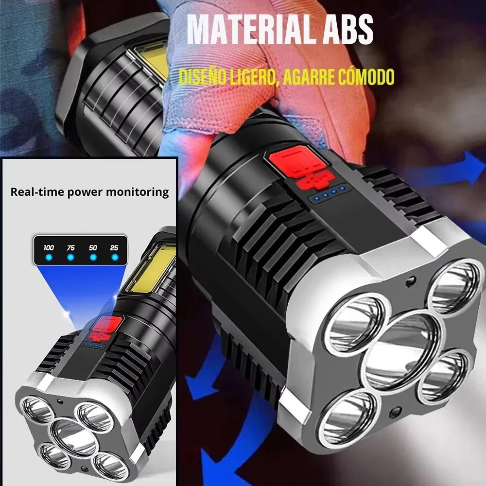 5 LED High Power Led Flashligh - Outdoor Camping Adventures ulasan dan harga