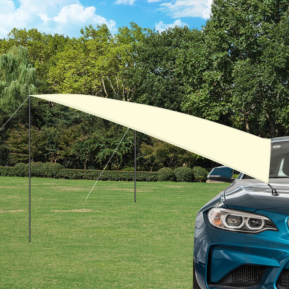 2x3M Rtractable Vehicle Awning - Waterproof Tarp Shelter ulasan dan harga