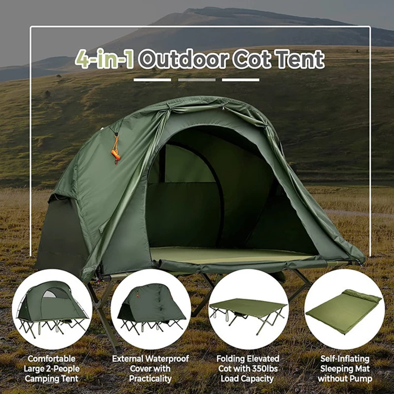 2026 Waterproof Outdoor Tents  - Outdoor Camping Beds For Sale ulasan dan harga