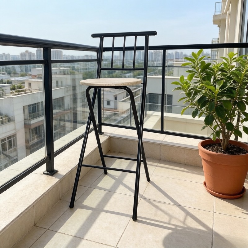 Outdoor Folding Backrest High  - Outdoor Camping High Chair ulasan dan harga