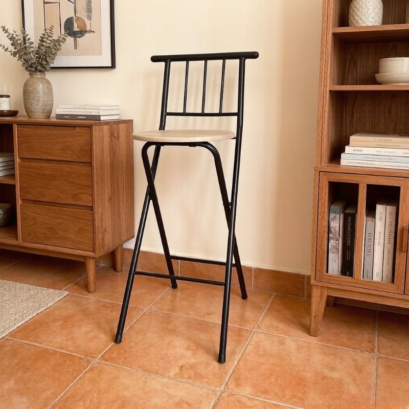 Outdoor Folding Backrest High  - Outdoor Camping High Chair ulasan dan harga