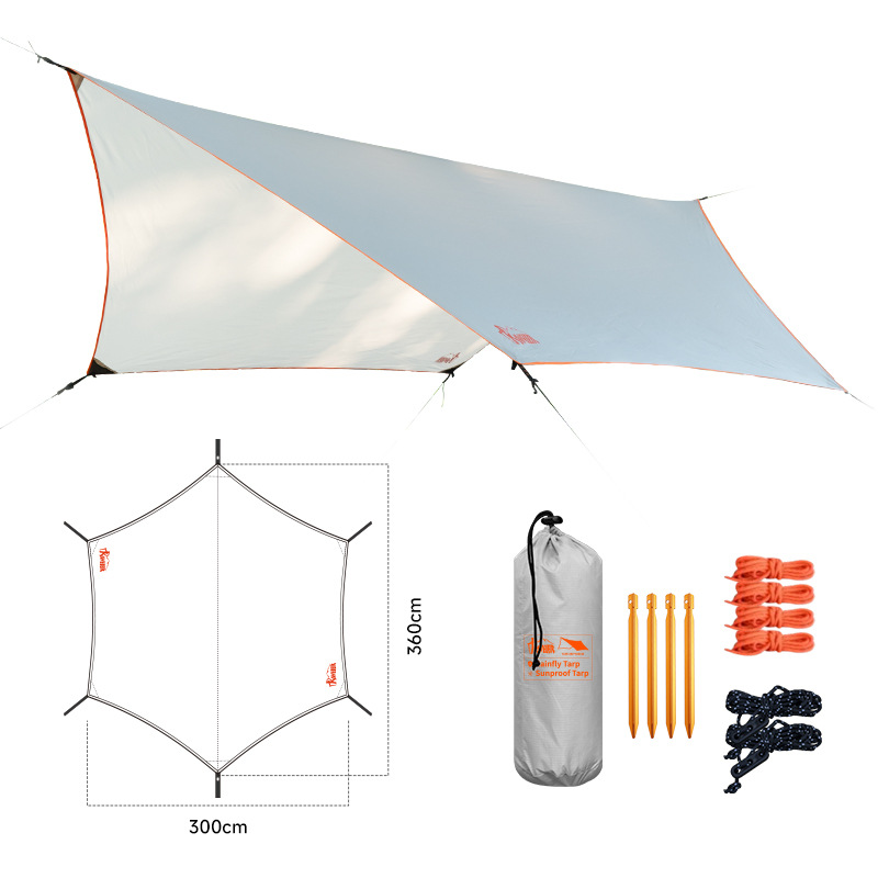 Sunshade canopy tent, sun-proo - Waterproof Tarp Shelter ulasan dan harga