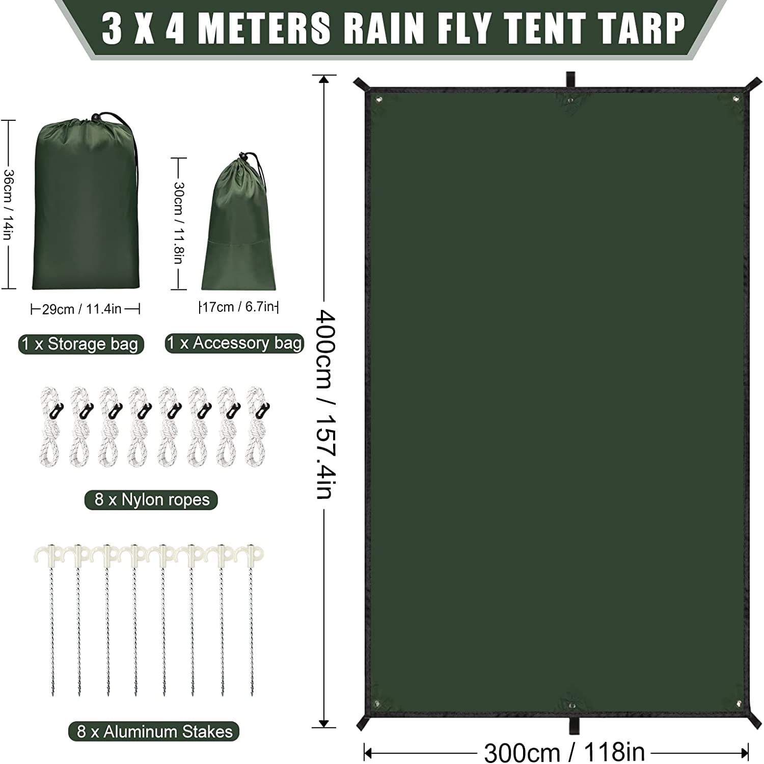 2026 Waterproof Camping Tarp,  - Waterproof Tarp Shelter ulasan dan harga