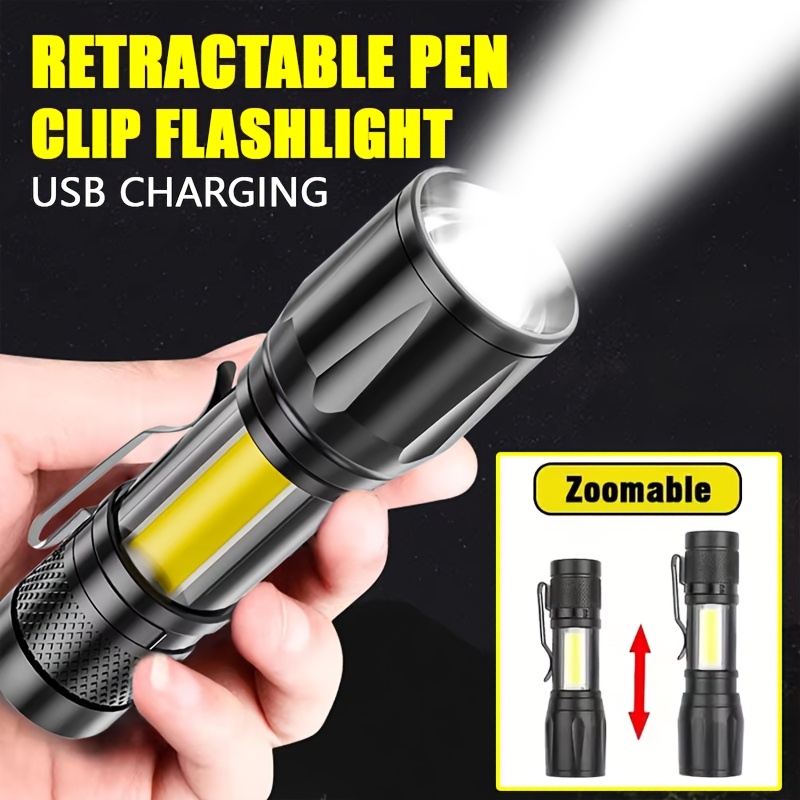 Mini LED Flashlight COB Floodl - Camping Lantern ulasan dan harga